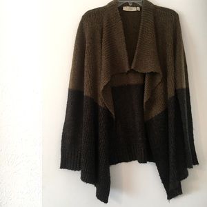 RD Style Two Tone Green Cardigan